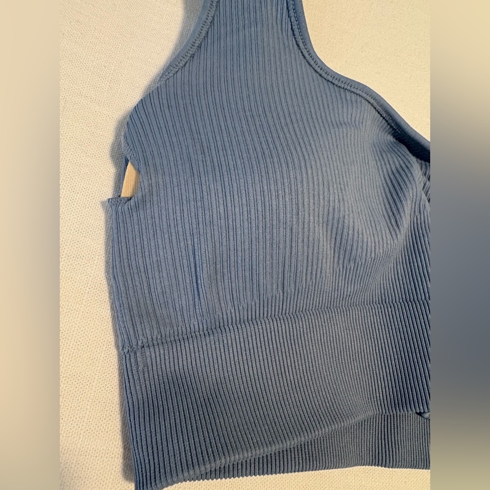 Powder Blue Women's Workout Set - Picture 5 of 6